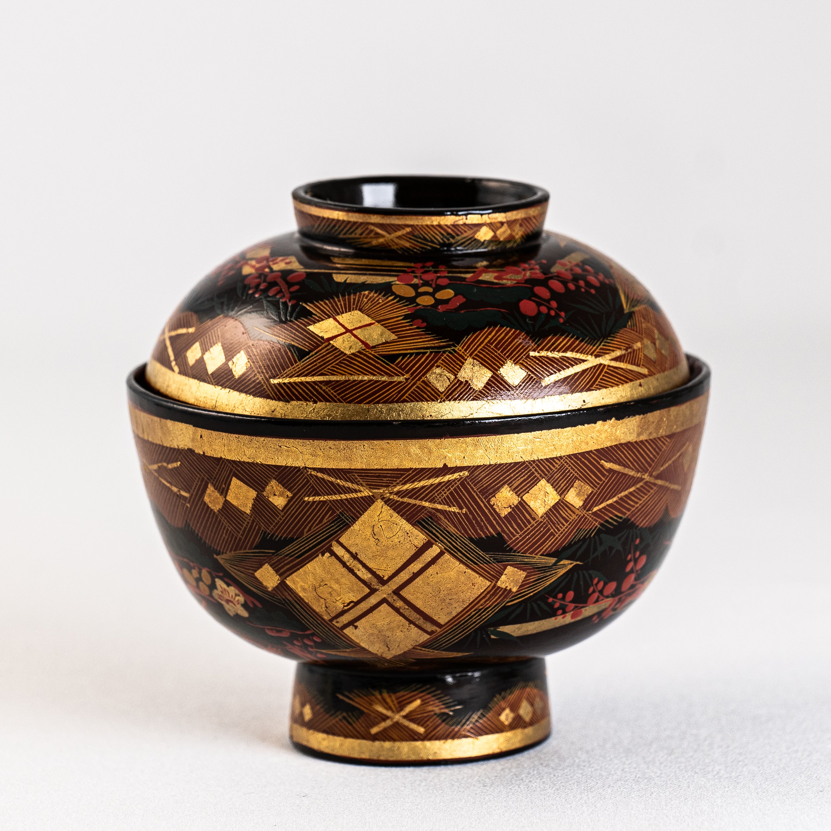 秀衡椀 南天紋 椀 秀衡椀 南天紋 椀 秀衡椀 菖蒲文 文化遺産オンライン